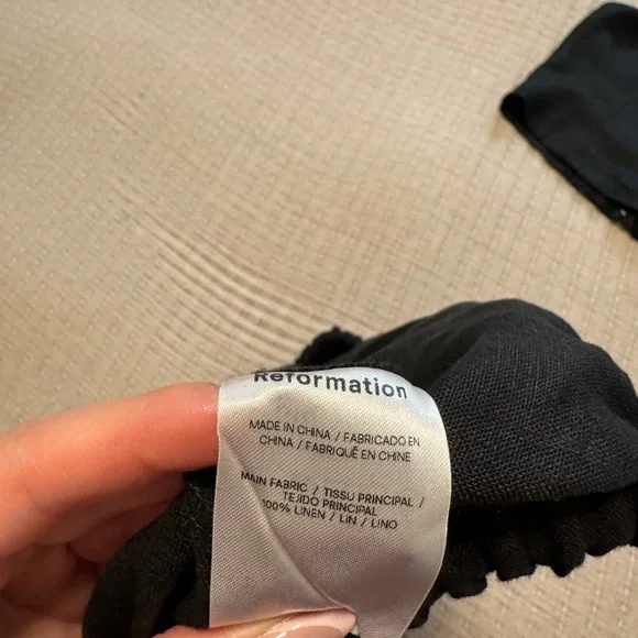 Reformation Jaida Linen Two Piece Set - Picture 3 of 8